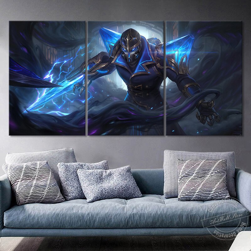 Kassadin "Hextech"  "Voidwalker" Poster - Canvas Painting - League of Legends Fan Store