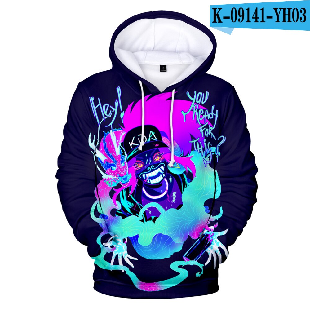 K/DA The Baddest  Hoodies Collection - League of Legends Fan Store