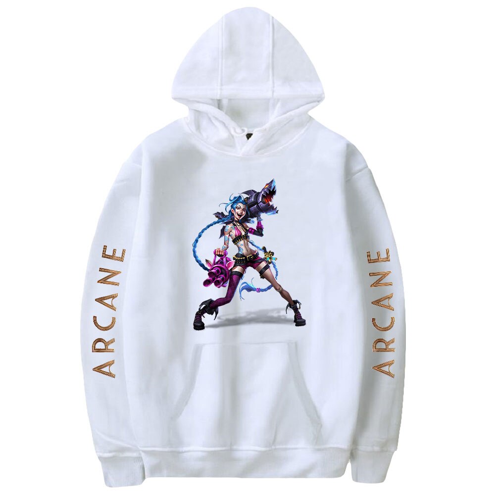 Arcane Jinx Autumn Hoodie - League of Legends Fan Store