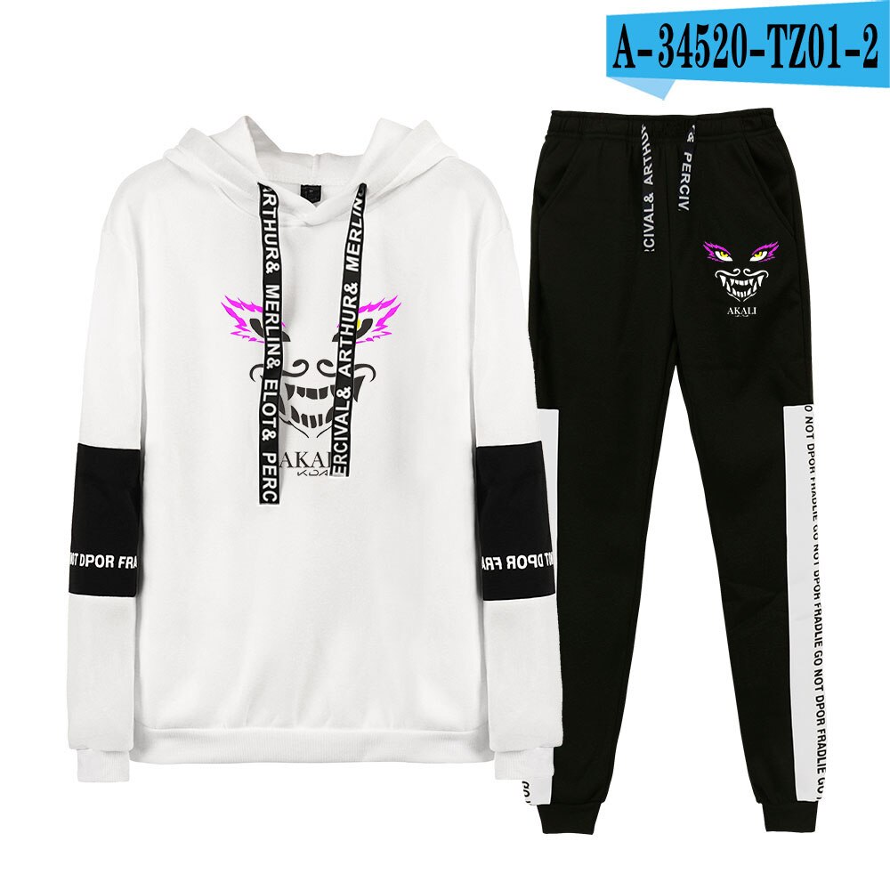 K/DA The Baddest Hoodie Sweatshirt - loose Pants Collection - League of Legends Fan Store