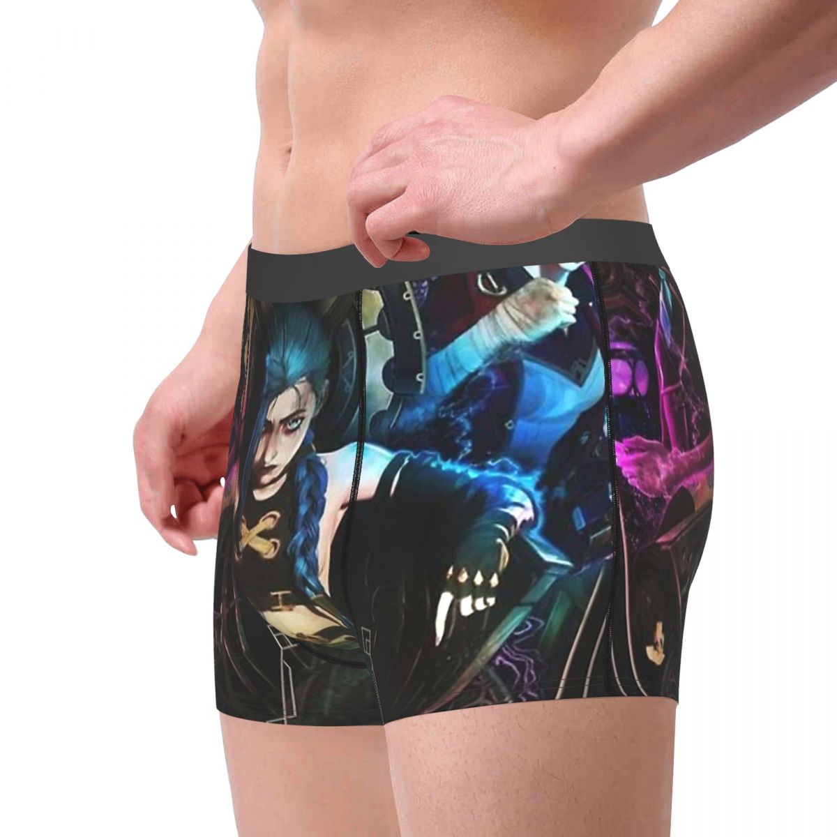 Arcane Jinx Underwear Sexy Boxer Short - League of Legends Fan Store