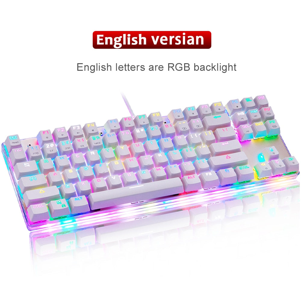 Motospeed K87S RGB Gaming Mechanical Keyboard - League of Legends Fan Store