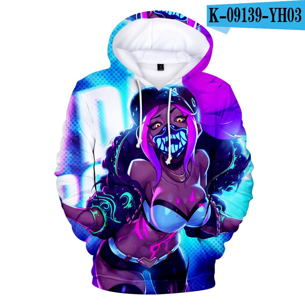 K/DA The Baddest  Hoodies Collection - League of Legends Fan Store