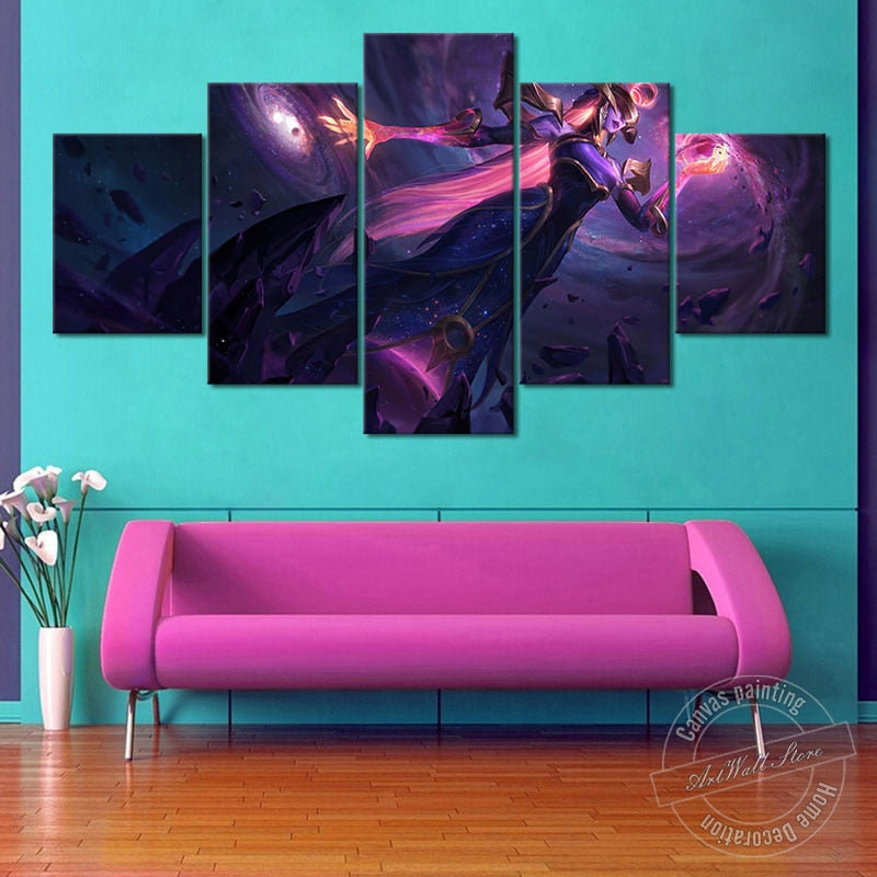 "Dark Cosmic" Lissandra Poster - Canvas Painting - League of Legends Fan Store