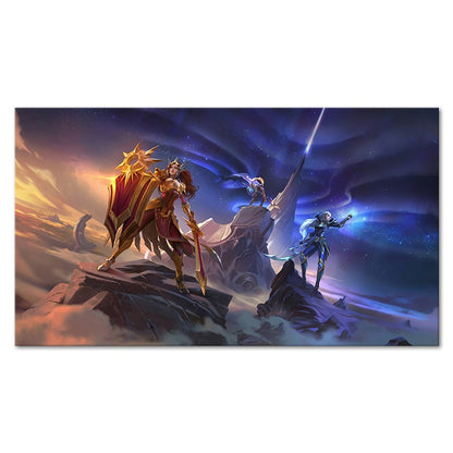 Leona Pantheon Diana Poster - Canvas Painting - League of Legends Fan Store