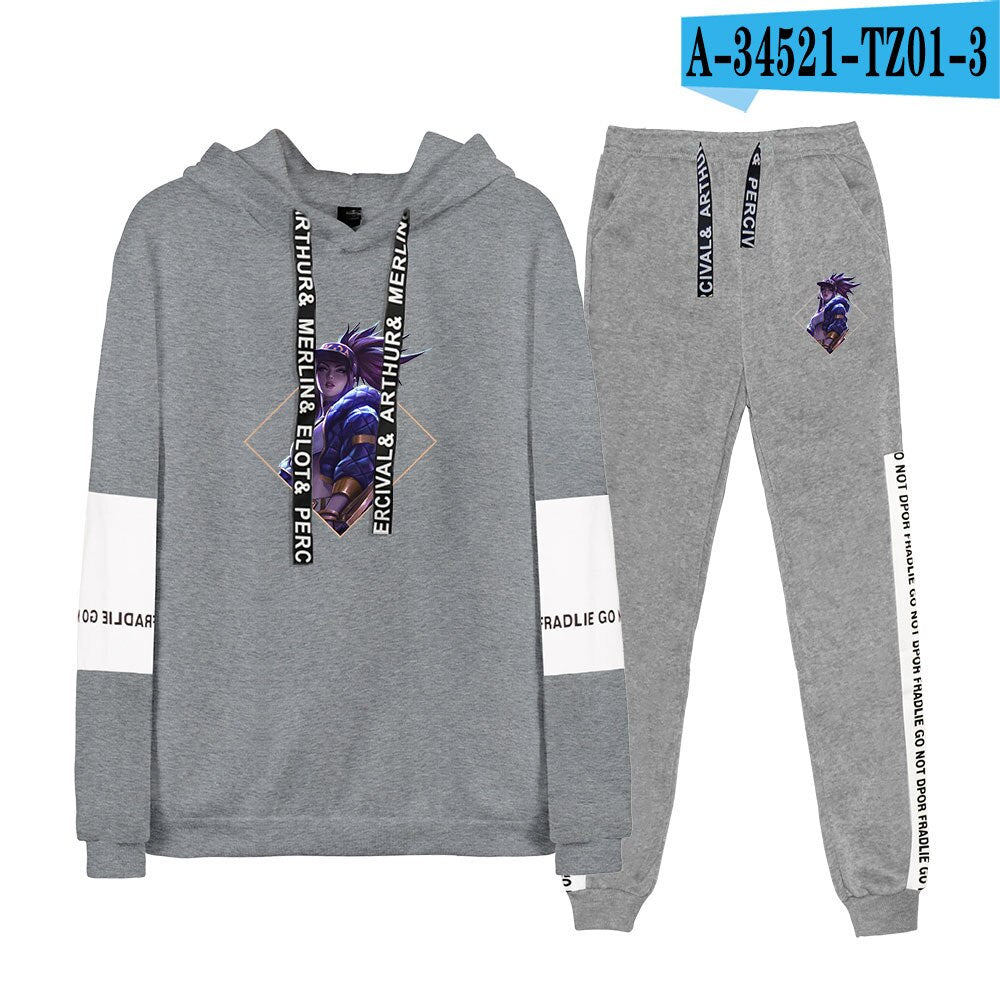 K/DA The Baddest Hoodie Sweatshirt - loose Pants Collection - League of Legends Fan Store