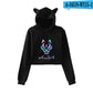 K/DA The Baddest Cat Ear Crop Hoodies Collection - League of Legends Fan Store