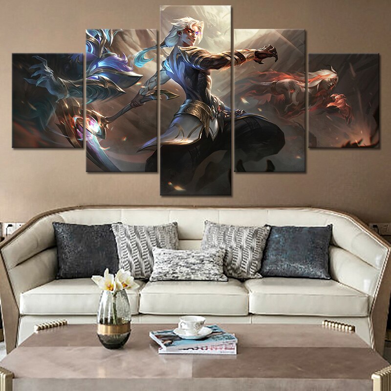 Prestige Edition Skin "Night Dawn" Kayn Poster - Canvas Painting - League of Legends Fan Store