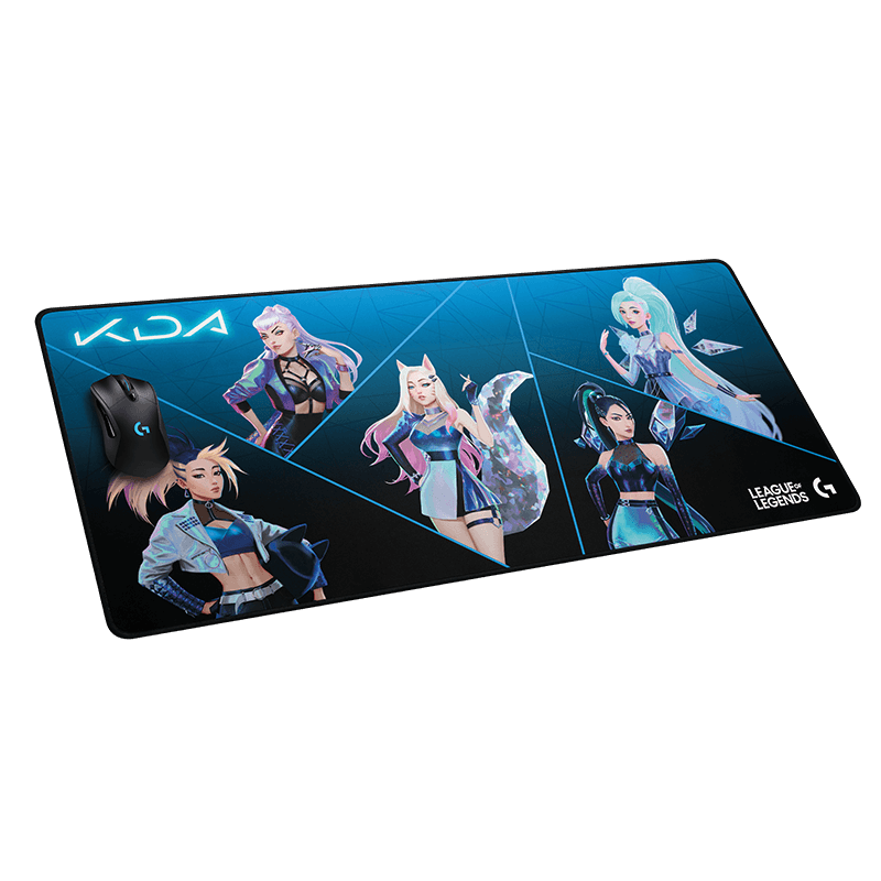 Logitech G840 K/DA Gaming Mouse Pad Limited Edition - League of Legends Fan Store