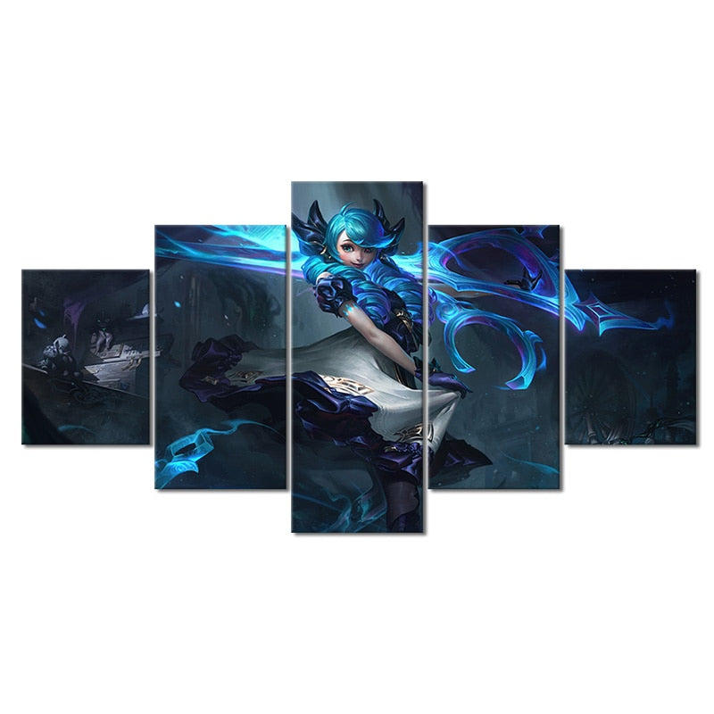 Gwen Poster - Canvas Painting 3 - League of Legends Fan Store