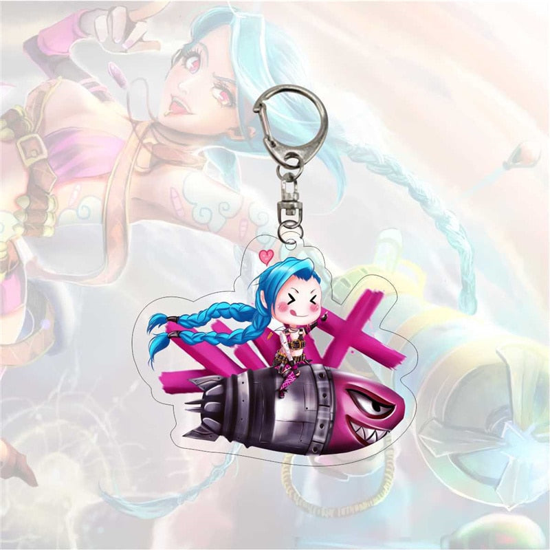 League of Legends Acrylic Keychain Champion Series 6 - League of Legends Fan Store