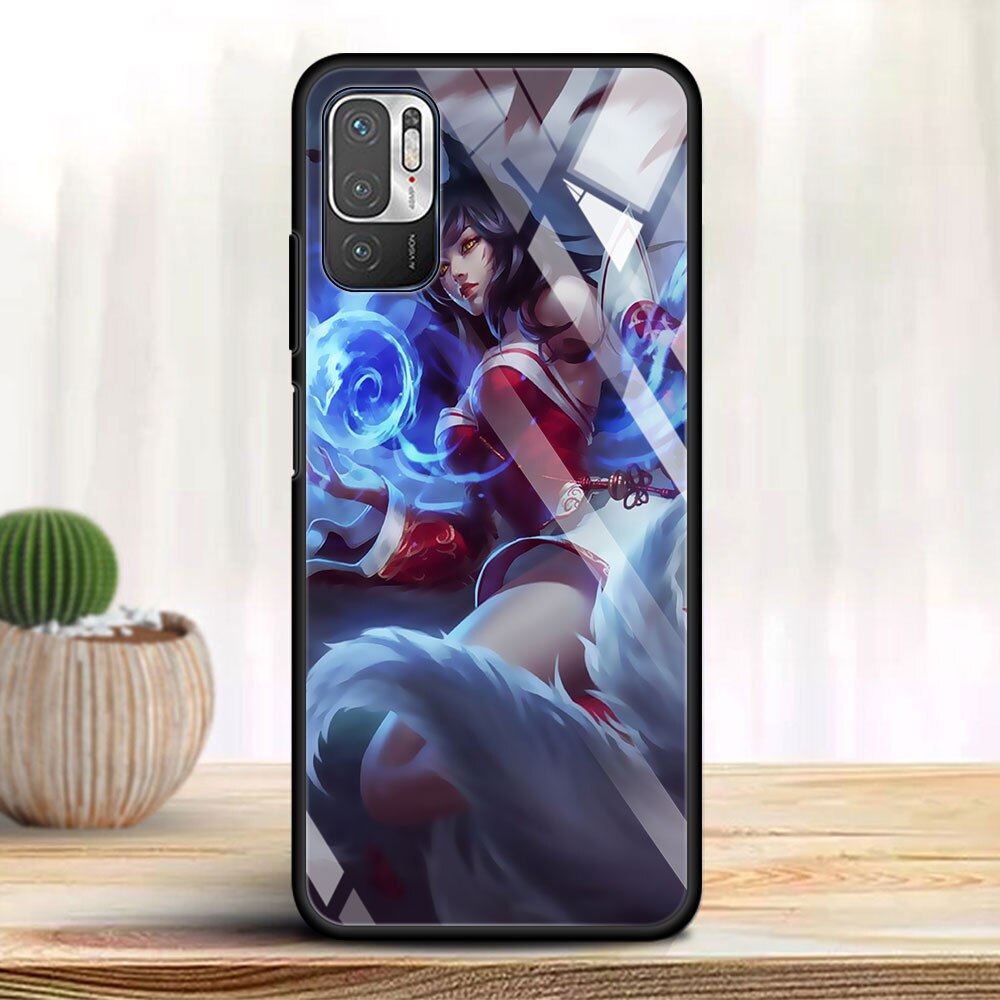 Collection 1 League Of Legends Lol Cool Tempered Glass Moblie Phone Case for Xiaomi Redmi Note 9S 8 Pro 9 10 7 8 8T 9T K20 K40 Pro Shell - League of Legends Fan Store