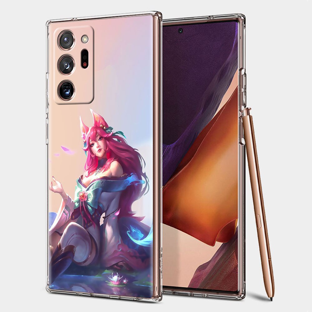 Collection 2 League Of Legends Lol Cool Transparent Phone Case for Samsung Galaxy Note 20 UItra 10 Plus 5G 10Lite 20 5G 9 Protect Cover - League of Legends Fan Store