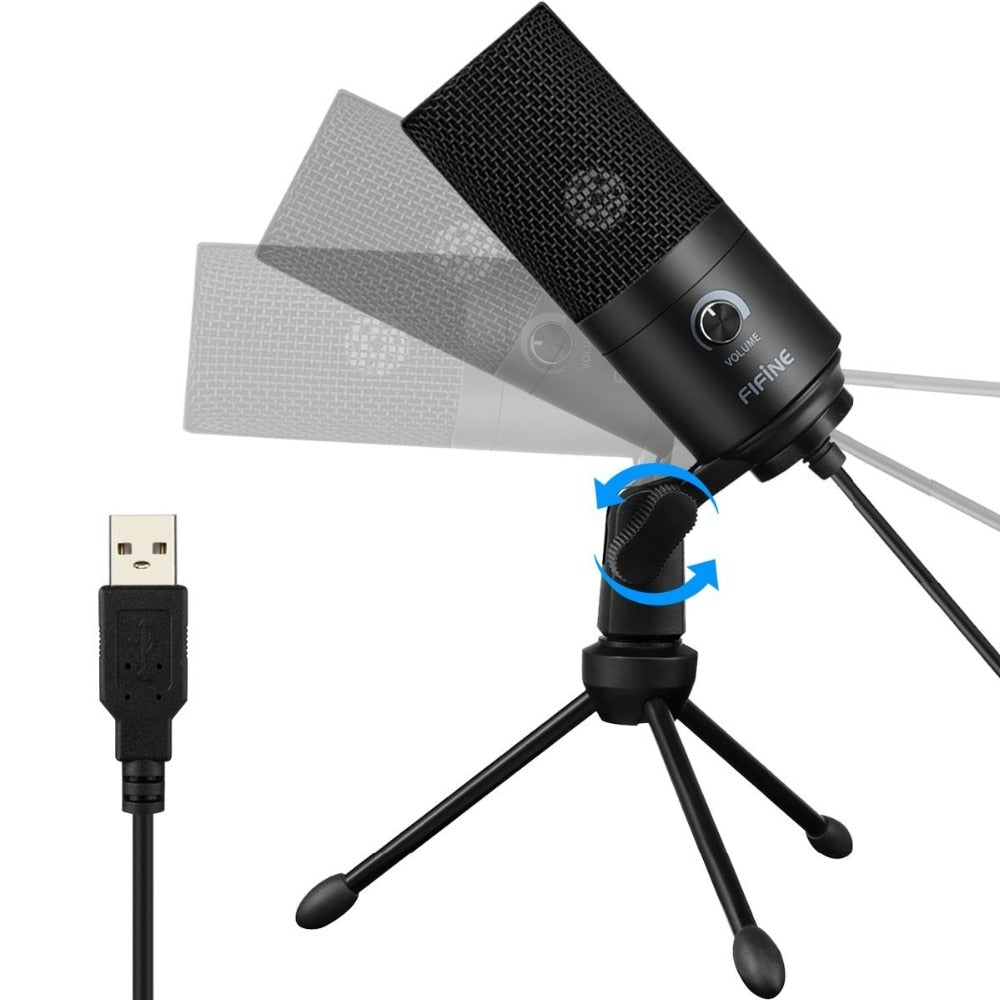 "FIFINE" Metal USB Condenser Recording Microphone -K669 - League of Legends Fan Store