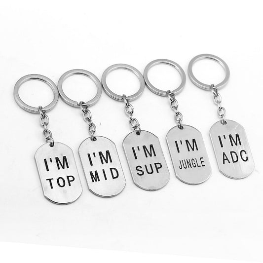 League of LOL Keychain Legend Dog Tag - League of Legends Fan Store