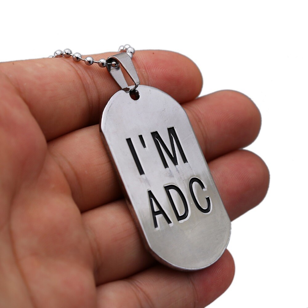 League of Legends Dog Tag Stainless Steel Necklace - League of Legends Fan Store