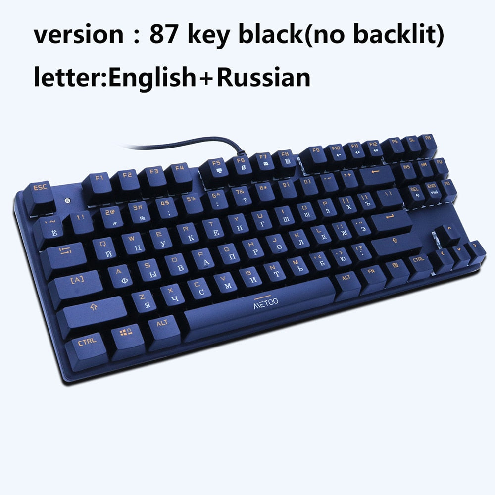 Metoo  Edition Mechanical Keyboard Blue Switch - League of Legends Fan Store