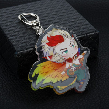 Xayah and Rakan Couples Key Chains - League of Legends Fan Store