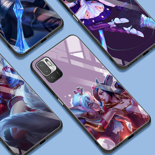 Collection 2 League Of Legends Lol Cool Tempered Glass Moblie Phone Case for Xiaomi Redmi Note 9S 8 Pro 9 10 7 8 8T 9T K20 K40 Pro Shell - League of Legends Fan Store