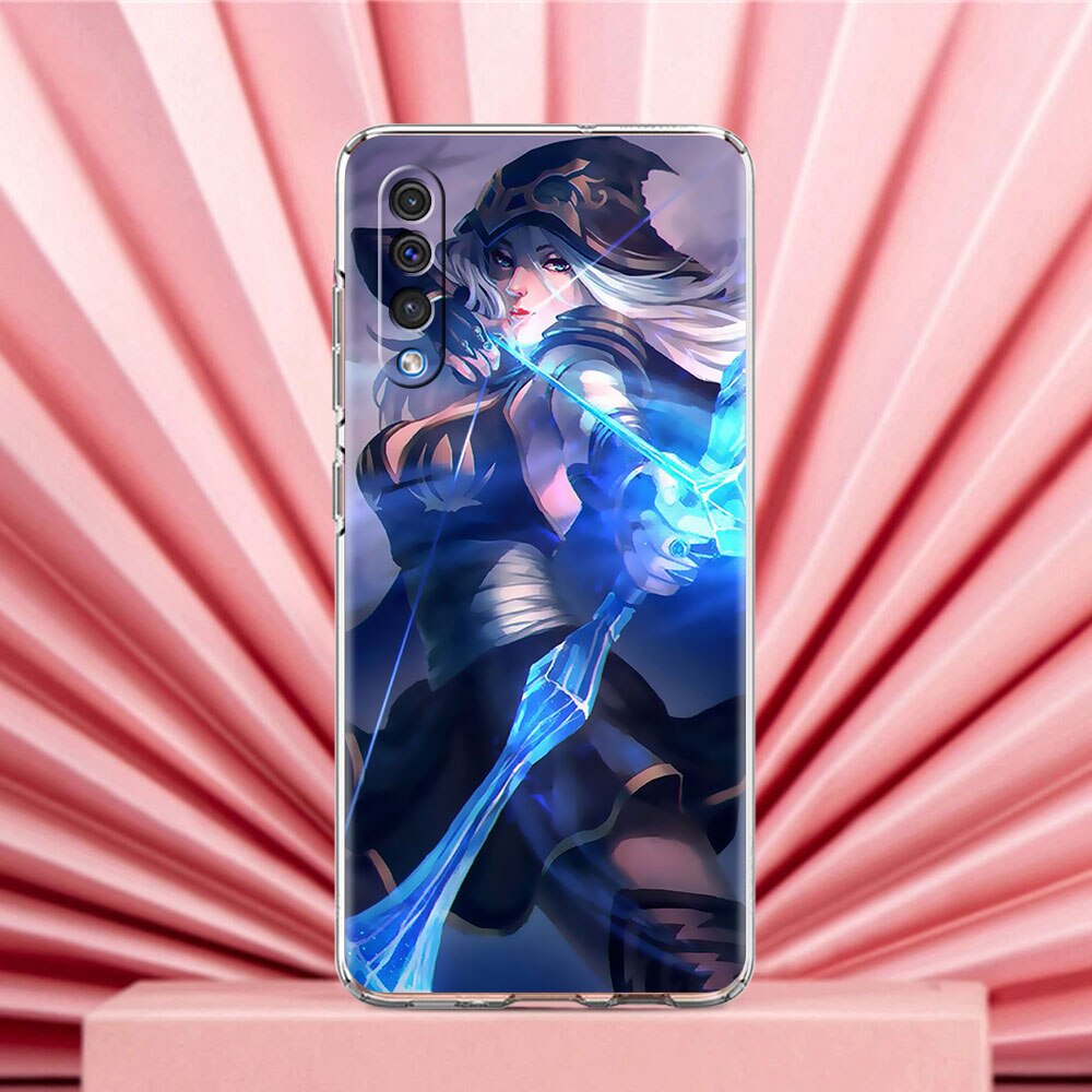 Collection 1 Transparent Phone Case for Samsung Galaxy A50 A20s A70 A30 A10 A40 A20e A10s A10e A20 Protect Bag Game League Of Legends Lol - League of Legends Fan Store