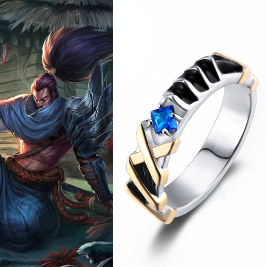 "The Unforgiven" Yasuo S925 Silver Ring - League of Legends Fan Store