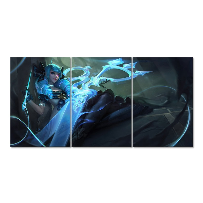 Gwen Poster - Canvas Painting 2 - League of Legends Fan Store