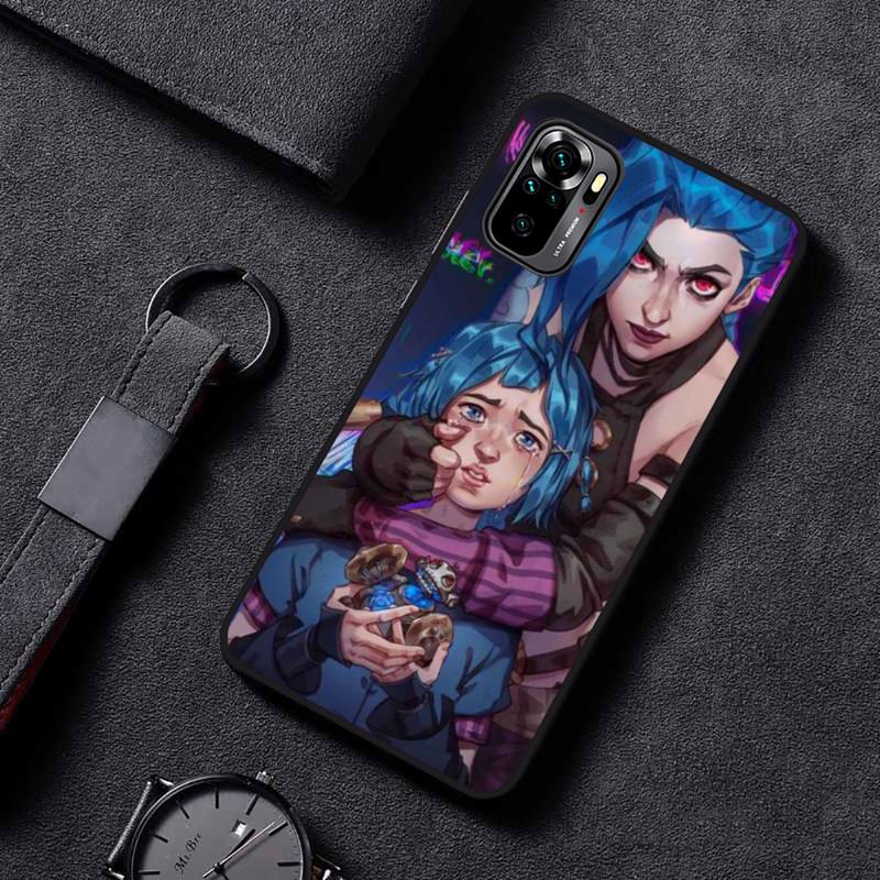 Collection 1 Arcane jinx Phone Case For Huawei P40 P20 P30 Mate 40 20 10 Lite Pro Nova 5t P Smart 2019 - League of Legends Fan Store