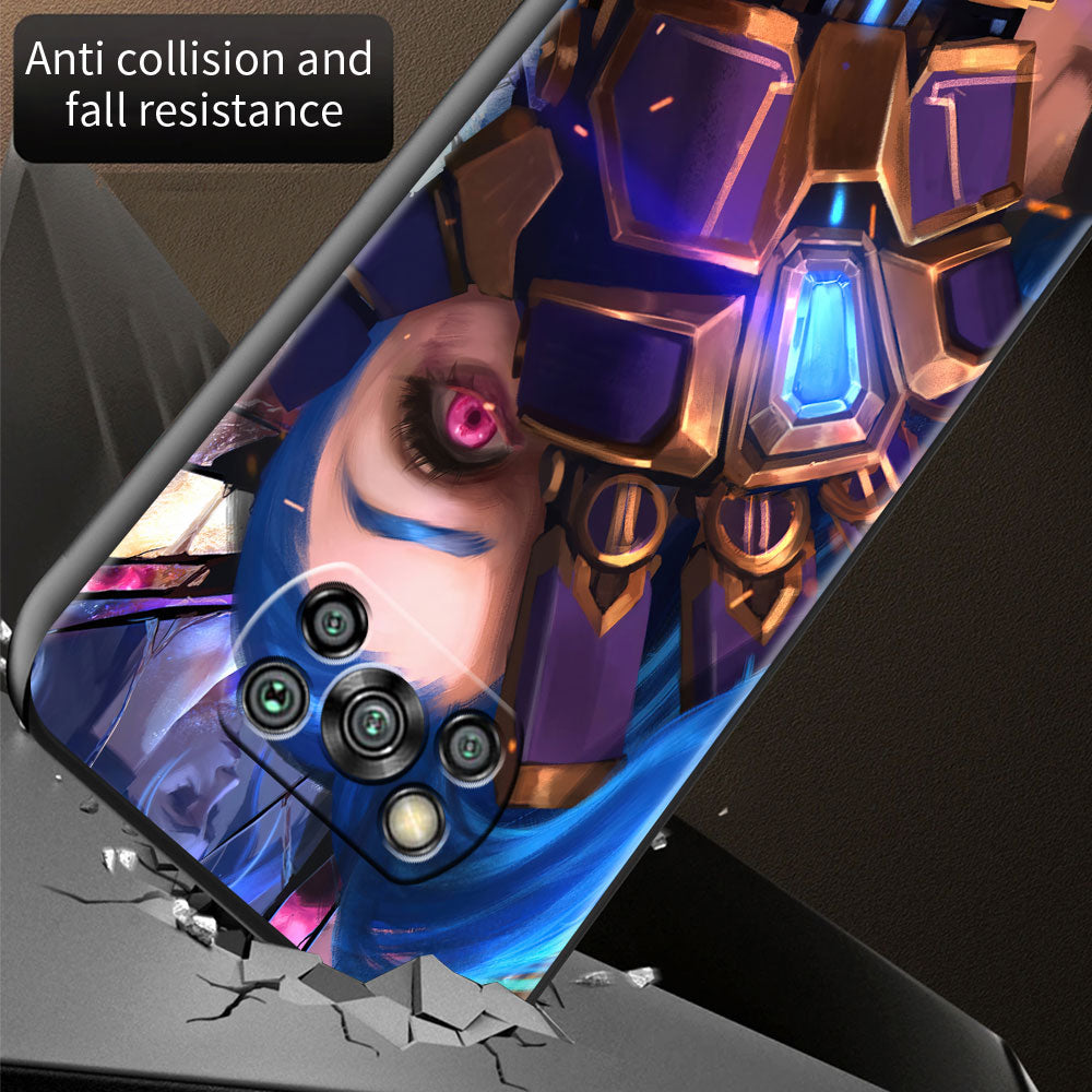 Arcane Hot Anime TPU Case For Xiaomi Mi Poco X3 NFC M4 Pro M3 F3 GT F1 X2 11T 11 Lite 10T 9T Note 10 Black Soft Phone Cover Capa - League of Legends Fan Store