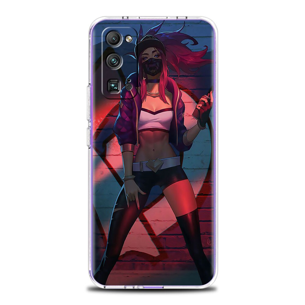 League Of Legends Lol Cool Transparent Clear Phone Case for Honor Play 9A 8X 30 9X Lite 20 9X Pro Protector Phone Bag Cover - League of Legends Fan Store