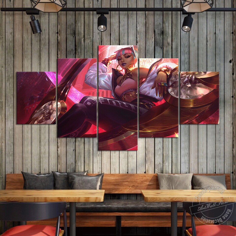 Qiyana "Empress of The Elements" Poster - Canvas Painting - League of Legends Fan Store