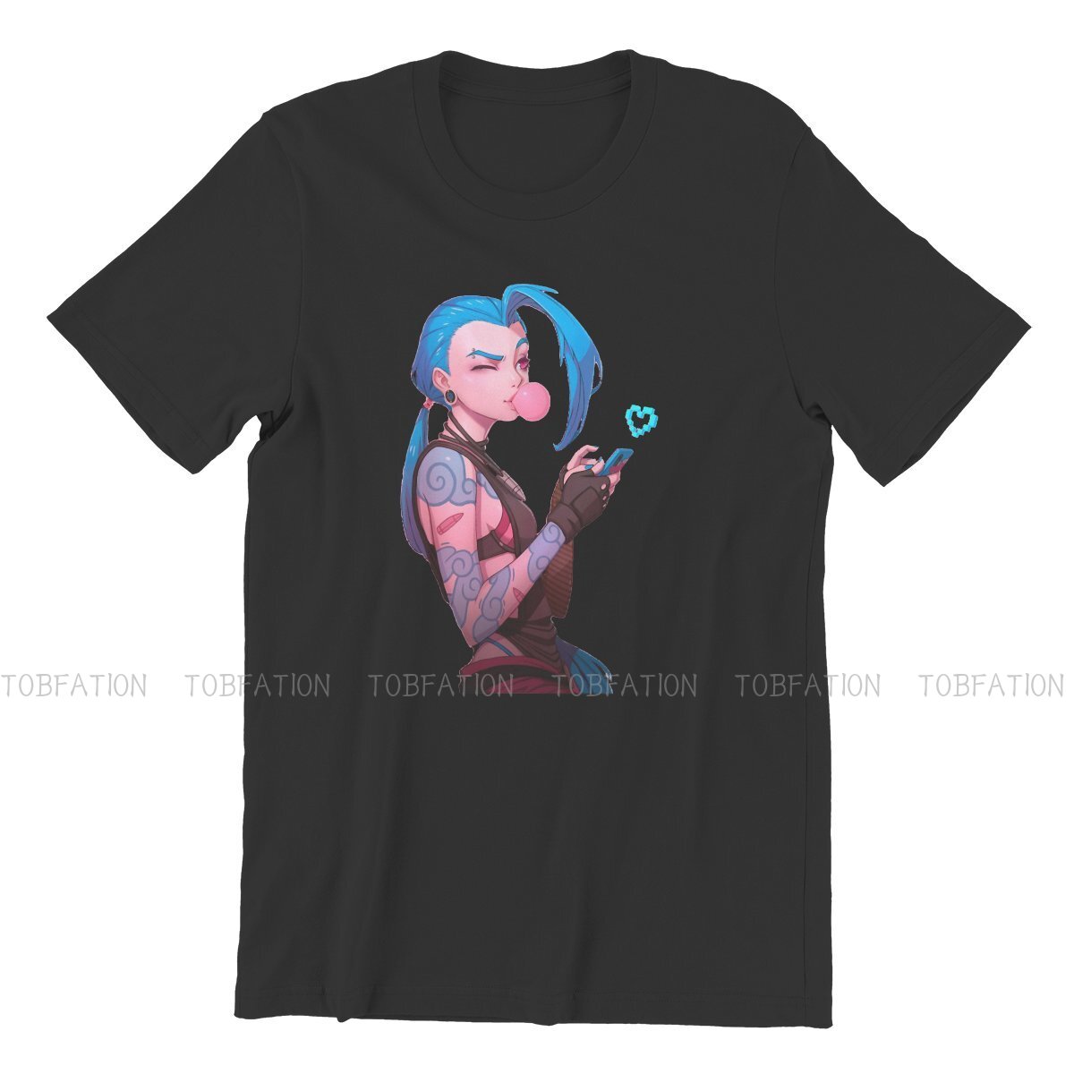 Arcane Jinx T Shirt - League of Legends Fan Store