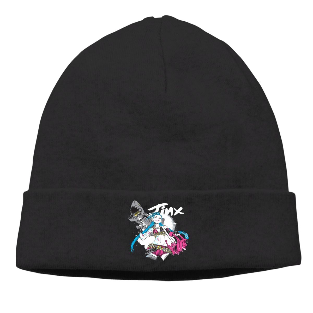 Jinx Havoc Warrior Beanies Cotton Caps - League of Legends Fan Store