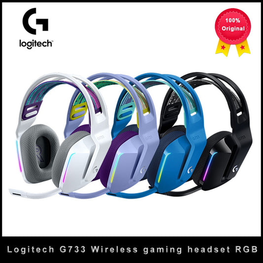 Logitech G733 KDA LIGHTSPEED Wireless Gaming Headset RGB DTS X2.0 7.1 - League of Legends Fan Store