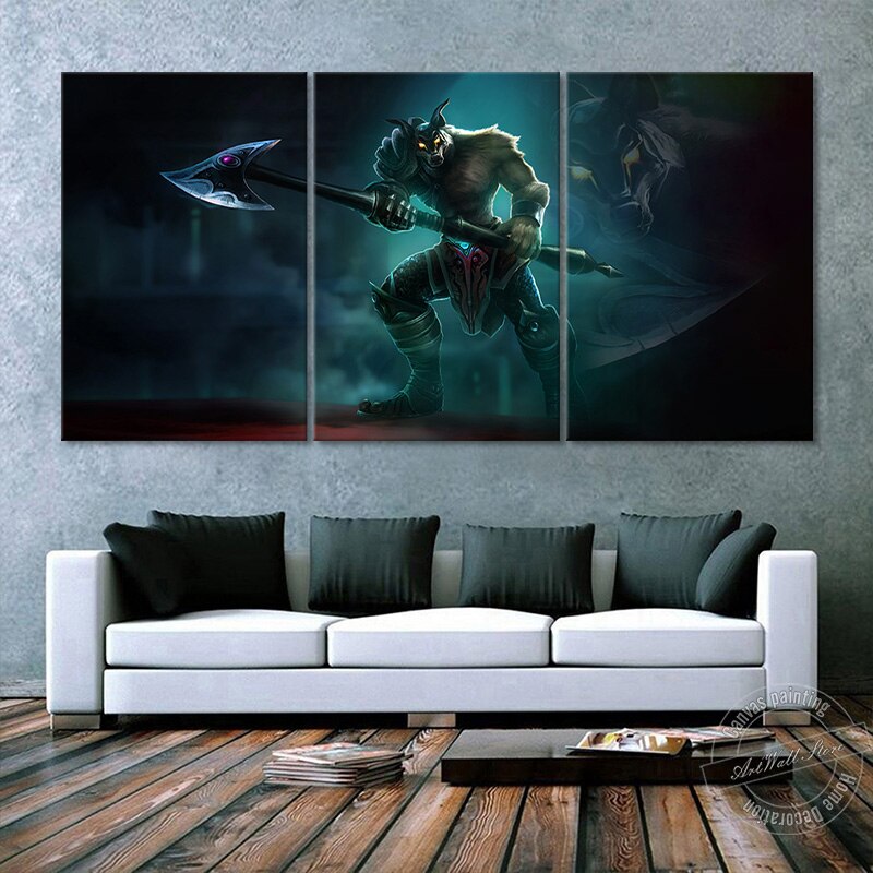 "Dreadknight" Nasus Poster - Canvas Painting - League of Legends Fan Store