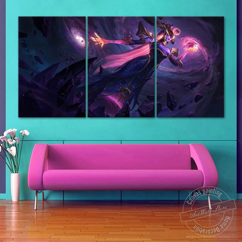 "Dark Cosmic" Lissandra Poster - Canvas Painting - League of Legends Fan Store