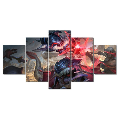 "The Dark Knight and Light Knight" Gragas Poster - Canvas Painting - League of Legends Fan Store