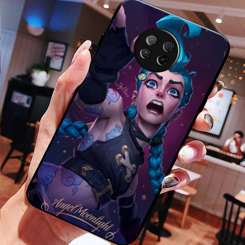 Collection 1 Arcane jinx Phone Case For Xiaomi Mi Redmi Note 7 8 9 10 11 pro t s A 10 Lite pro - League of Legends Fan Store