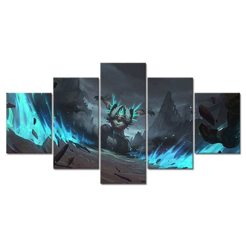 "Ruined" Draven Poster - Canvas Painting - League of Legends Fan Store