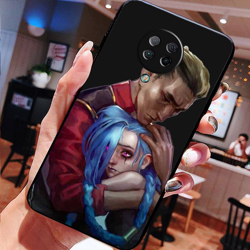 Collection 1 Arcane jinx Phone Case For Xiaomi Mi Redmi Note 7 8 9 10 11 pro t s A 10 Lite pro - League of Legends Fan Store