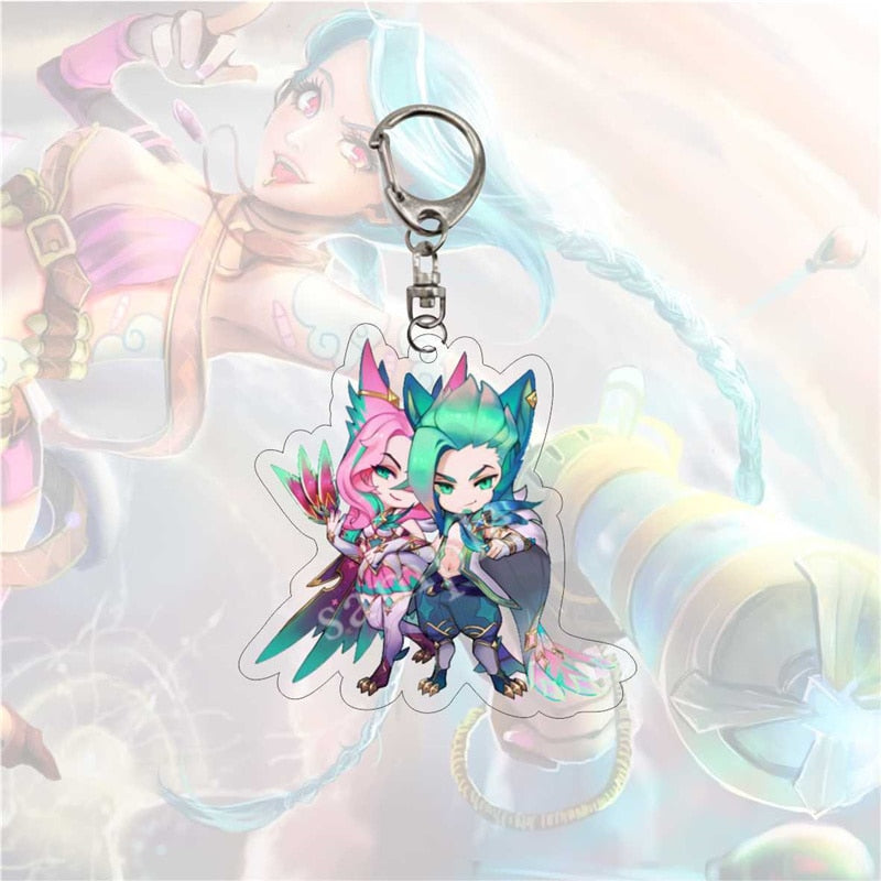 League of Legends Acrylic Keychain Champion Series 6 - League of Legends Fan Store