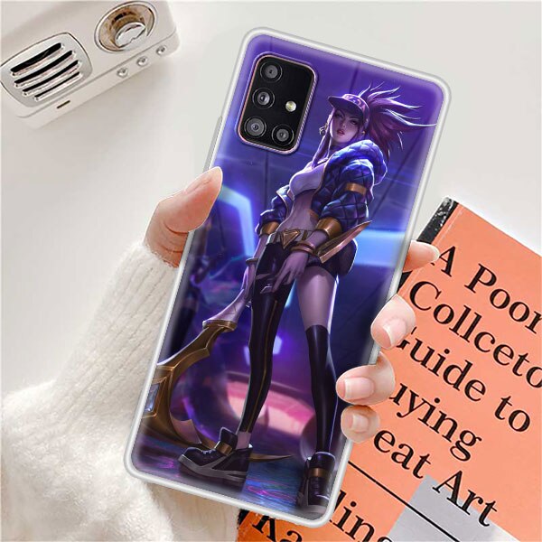 Collection 1 League Legends LOL Kda Soft Phone Case For Samsung Galaxy A51 A71 A21s A31 M30s A41 A32 5G A11 A12 A91 Matte Funda M51 M31 Coque - League of Legends Fan Store