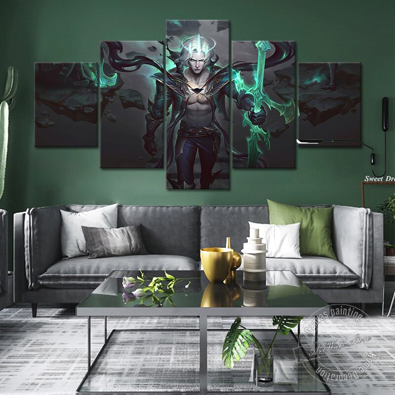 Viego "The King of The Broken" Poster - Canvas Painting - League of Legends Fan Store