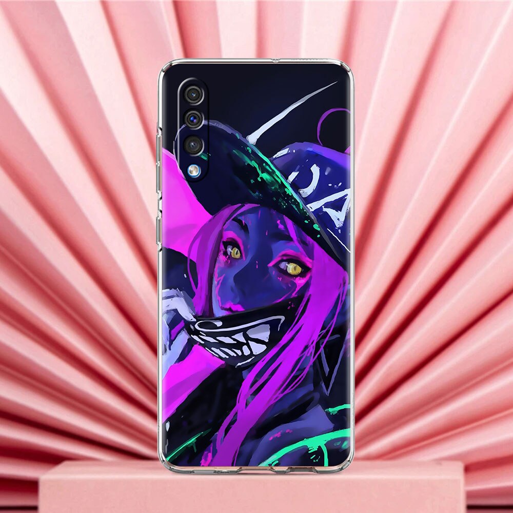 Collection 2 Transparent Phone Case for Samsung Galaxy A50 A20s A70 A30 A10 A40 A20e A10s A10e A20 Protect Bag Game League Of Legends Lol - League of Legends Fan Store