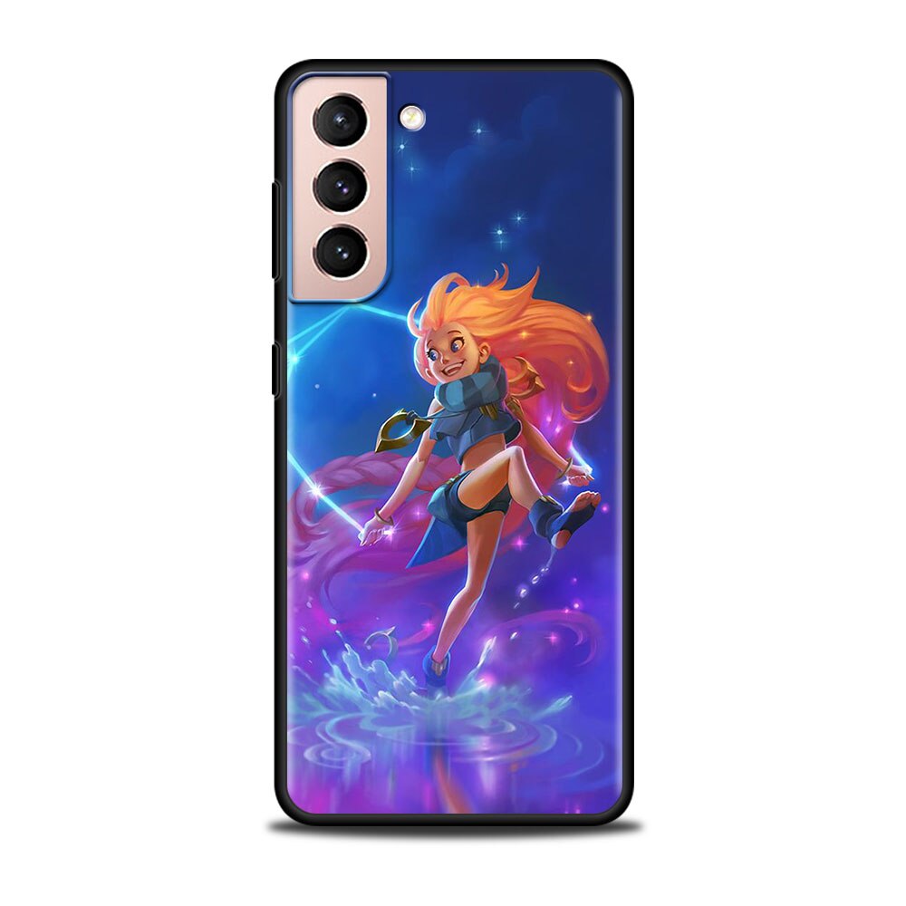 Collection 2 League Of Legends Lol Silicone Phone Case for Samsung Galaxy S20 FE S21 Ultra S10 Lite S9 S8 Plus S7 Edge Cases S21 FE Cover Bag - League of Legends Fan Store