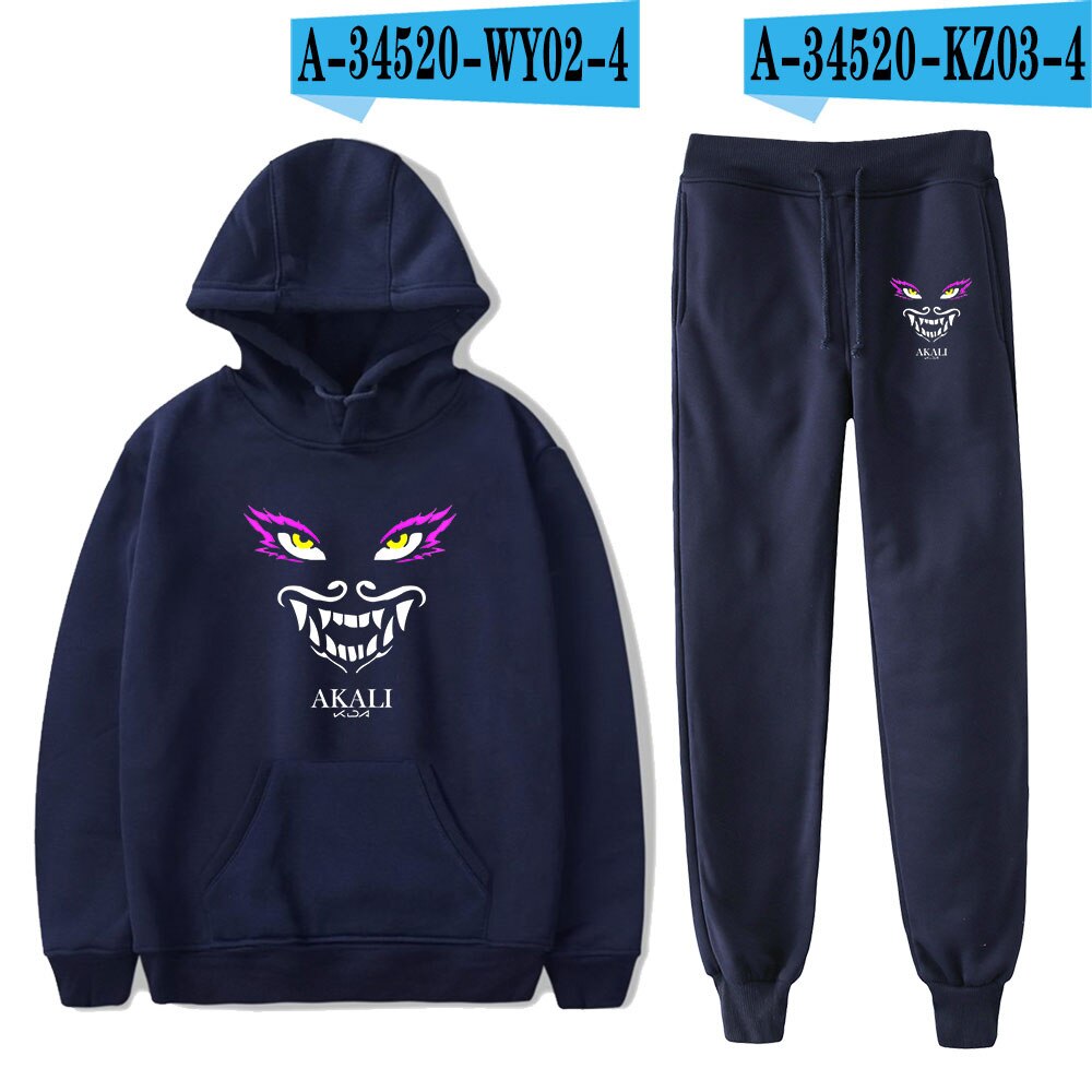 K/DA The Baddest  Jogger - Sweatshirt Sets Collection - League of Legends Fan Store