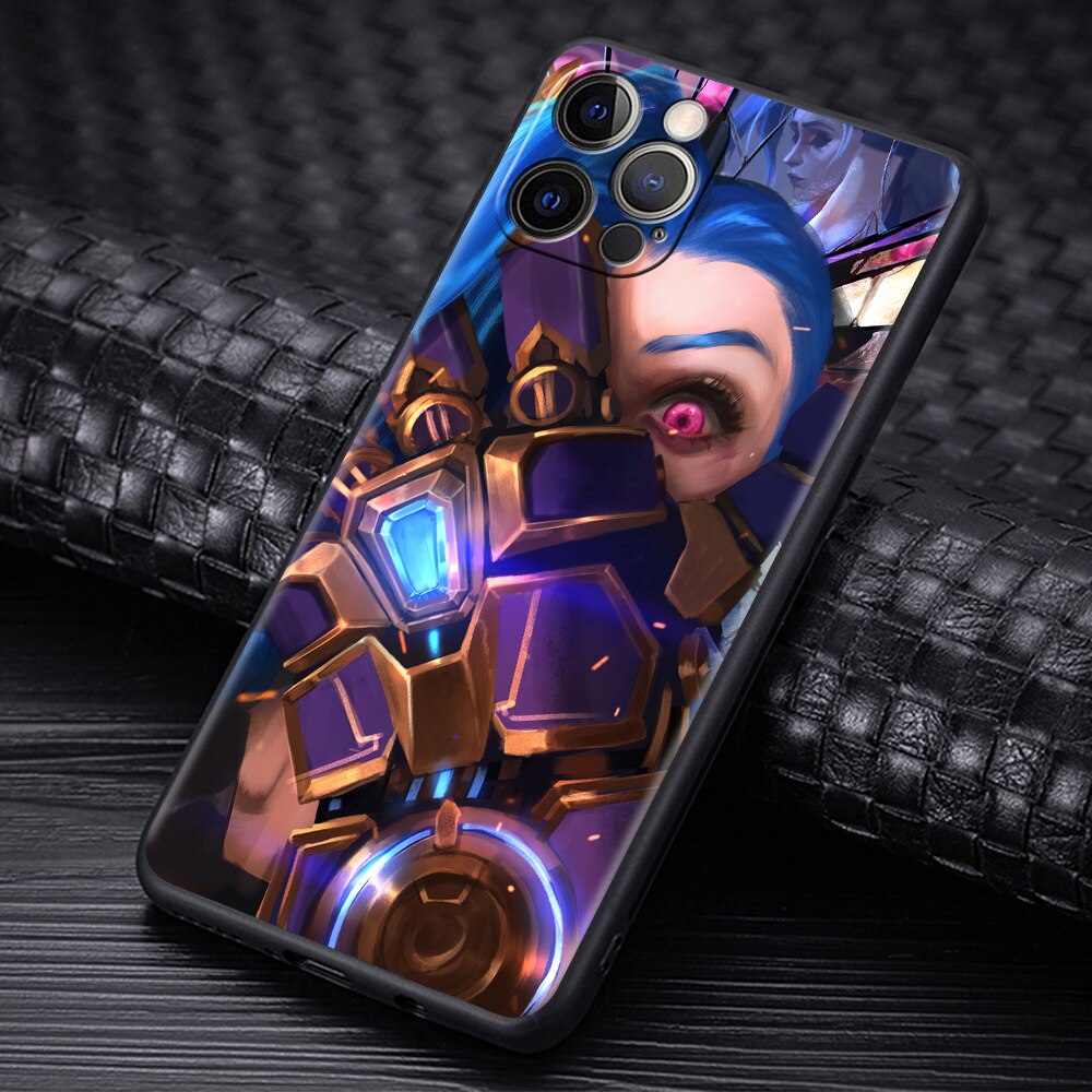 Collection 3 Case For Apple iPhone 11 13 Pro Max 12 Mini XR SE 2020 7 8 Plus X XS Phone Cover 6 6S 5 5S Silicone Shell Arcane Hot Anime Funda - League of Legends Fan Store