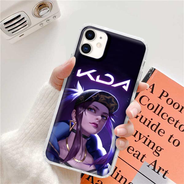 Collection  1League Legends LOL Kda Case For Apple iPhone 12 11 Pro Max XS X XR 7 8 6 6S Plus 5 5S SE 2020 Clear Soft Phone Coque Shell - League of Legends Fan Store