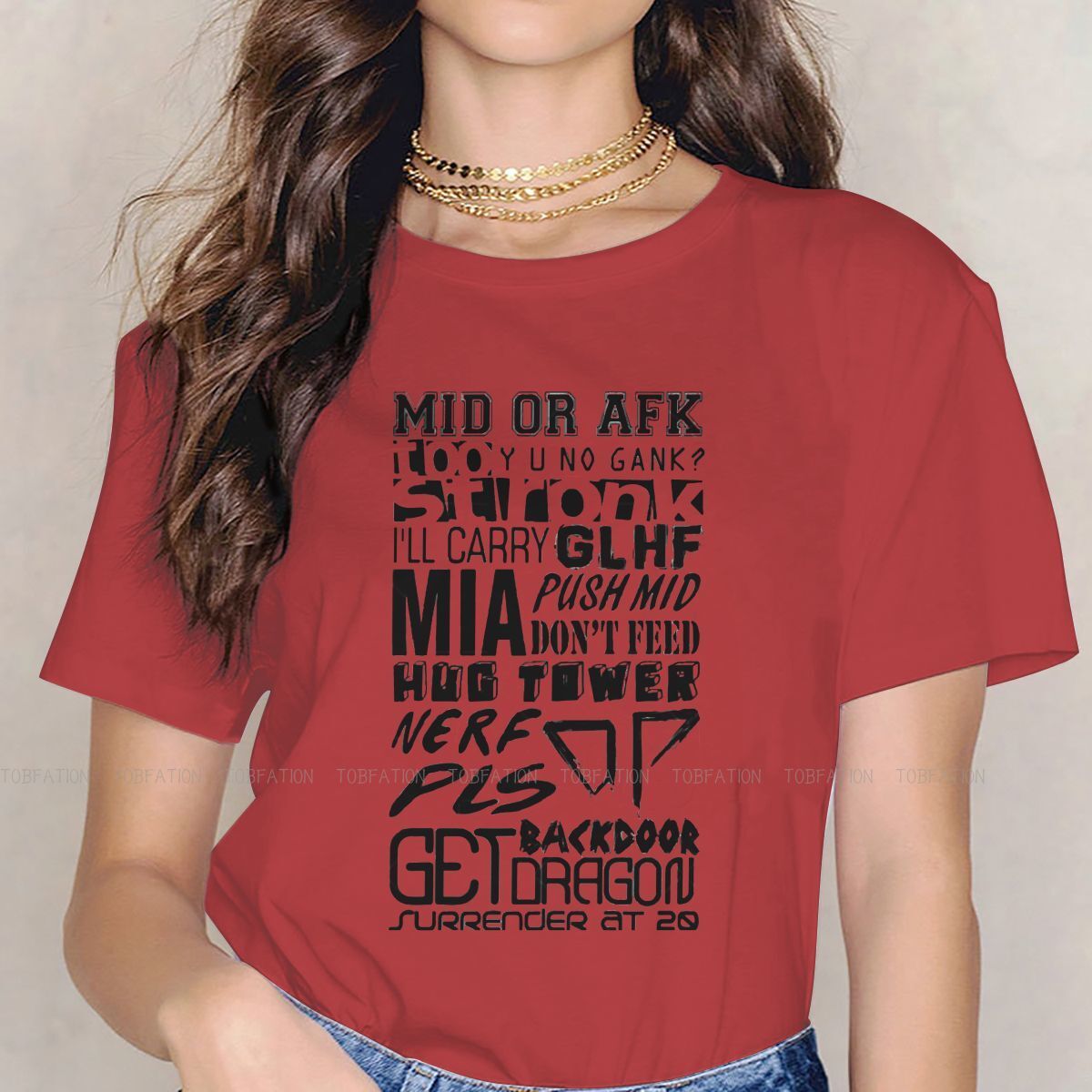 LOL Text T-Shirts - League of Legends Fan Store