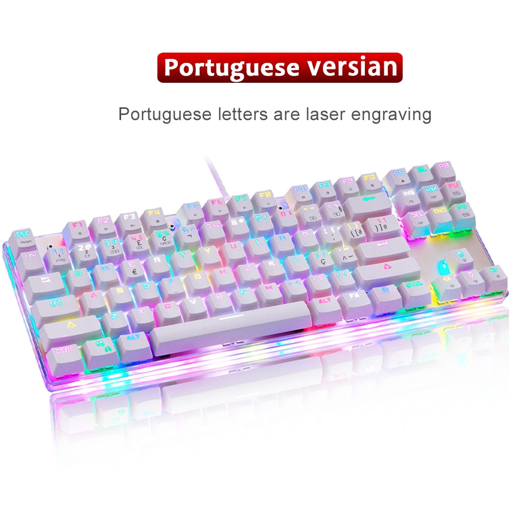 Motospeed K87S RGB Gaming Mechanical Keyboard - League of Legends Fan Store