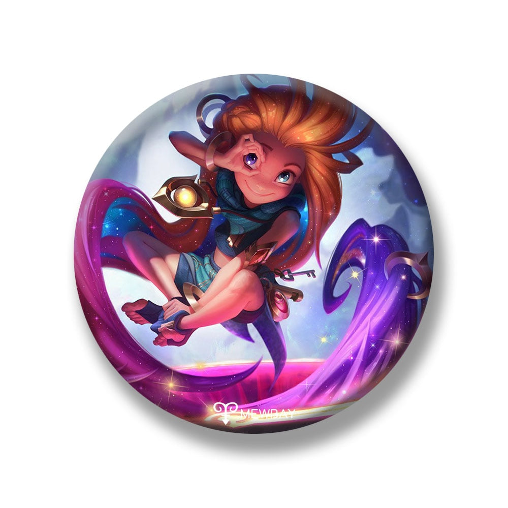 League of Legends Champions Badge - Brooch Collection - League of Legends Fan Store